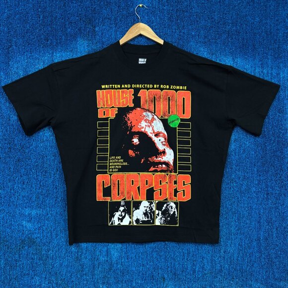 Rob Zombie “House of 1000 Corpses” Oversized Graphic T-Shirt Size Large - Picture 1 of 4